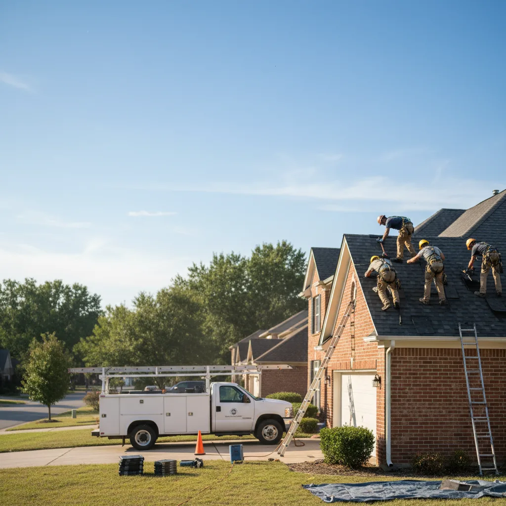 Roof Repair in Leland